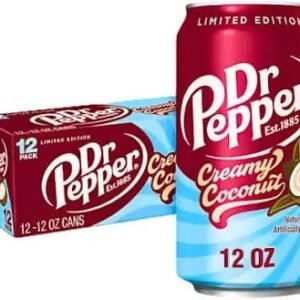 Dr Pepper Creamy Coconut 355ML USA  - 12 PACK