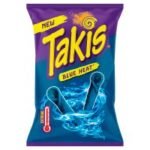 Takis Blue Heat Chilli and Lime Flavour Corn Snack 180g  10 x 180g