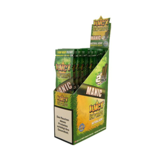 JUICY JAYS HEMP WRAPS MANIC 2’S  1×  25PK