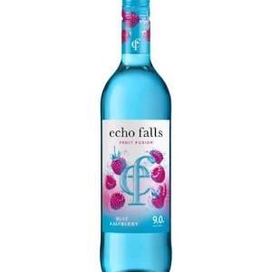 ECHO FALLS FRUIT FUSION BLUE RASPBERRY 9% 75CL X 6 X 1
