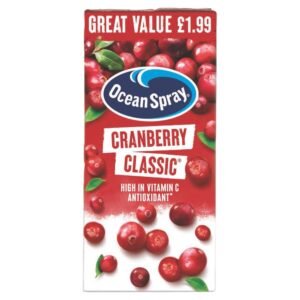 Ocean Spray Cranberry Classic Juice 1 Litre 1Ltr × 12 × 1
