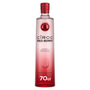 Cîroc Red Berry Vodka 37.5% vol 70cl Case of 6 x 70cl