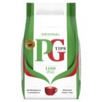 PG Tips Original 1100 One Cup Tea Bags 2.2kg 1100s × 1