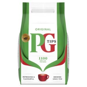 PG Tips Original 1100 One Cup Tea Bags 2.2kg 1100s × 1