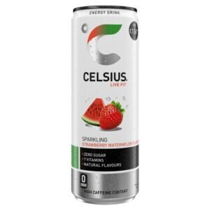 Celsius Energy Drink, Sparkling Strawberry Watermelon  PMP £1.50 355ml × 12 × 1