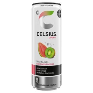 Celsius Energy Drink, Sparkling Kiwi Guava  PMP £1.50 355ml × 12 × 1