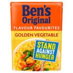 Bens Original Microwave Golden Vegetable  Rice  220g × 6 × 1