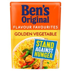 Bens Original Microwave Golden Vegetable  Rice  220g × 6 × 1