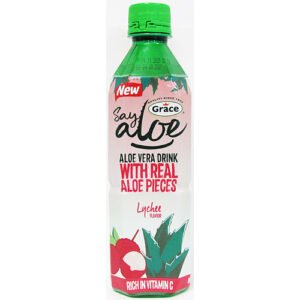Grace Say Aloe Lychee  500ml × 12 × 1
