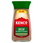 Kenco Decaf Instant Coffee 100g PMP 100g × 6 × 1