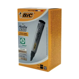 BIC MARKER BLACK  12PK x 1