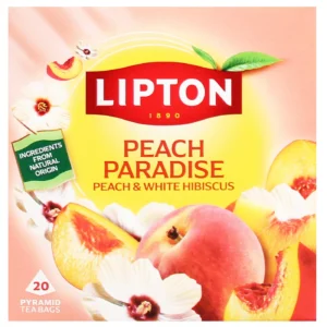 Lipton Infusion Teabags Peach Paradise 20's × 4