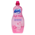Asevi  Fabric Softener Hypoallergenic Pink 60 Wash Concentrated  1380ml X 10 X 1