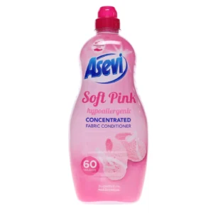 Asevi  Fabric Softener Hypoallergenic Pink 60 Wash Concentrated  1380ml X 10 X 1