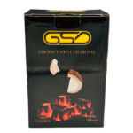 GSD COCONUT SHELL CHARCOAL 1KG 72 CUBES 25mm X 1