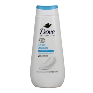 Dove 225ml Shower Gel Delicate Scrub 225ML× 6 × 1