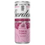 Gordon's Premium Pink Gin & Tonic 5% vol 250ml £2.25 PMP 250ml × 12 × 1