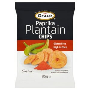 GRACE  PLANTAIN CHIPS - CHILLI 9x85G