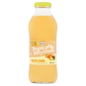 Grace Tropical Rhythms Pineapple Ginger  Flavoured   PMP £1.70  475ml × 12 × 1