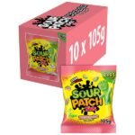 Sour Patch Kids Watermelon Candy PMP £1.25  105g × 10 × 1