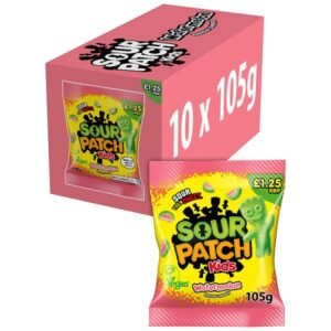 Sour Patch Kids Watermelon Candy PMP £1.25  105g × 10 × 1