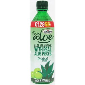 Grace Aloe Vera Original PM £1.29 500ml × 12 × 1