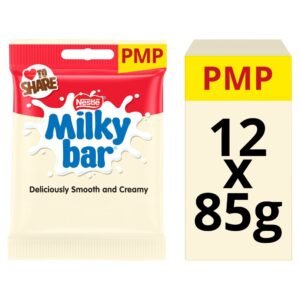 Milkybar Giant Buttons White Chocolate Bag 85g PMP £1.65 85g × 12 × 1
