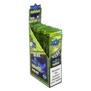 JUICY JAYS HEMP WRAPS BLUE 2’S X 25PK