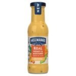 Hellmann's Real Honey & Mustard Salad Dressing & Dip 250ml Case of 6 x 250ml