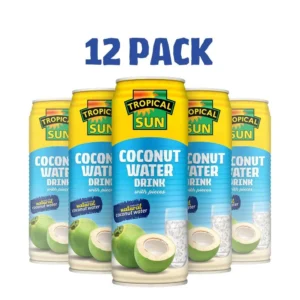 Tropical Sun Coconut Water with Pieces 12 x 520ml