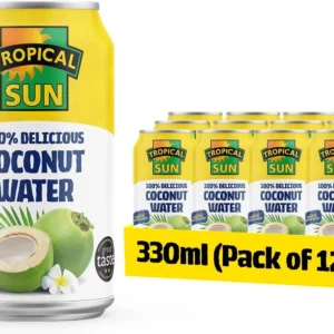 Tropical Sun Natural Coconut Water 12 x 330ml