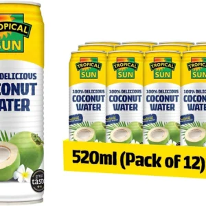 Tropical Sun Natural Delicious Coconut Water 12 x 520ml