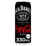 Jack Daniel's & Coca-Cola PM £2.59 Can 330ml × 12 × 1