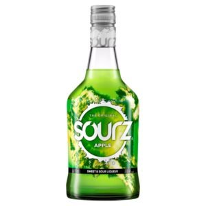 Sourz Apple Sweet & Sour Liqueur 70Cl × 1