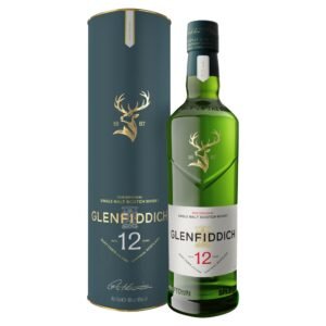 Glenfiddich 12 Year Old Single Malt Scotch Whisky  70Cl × 1