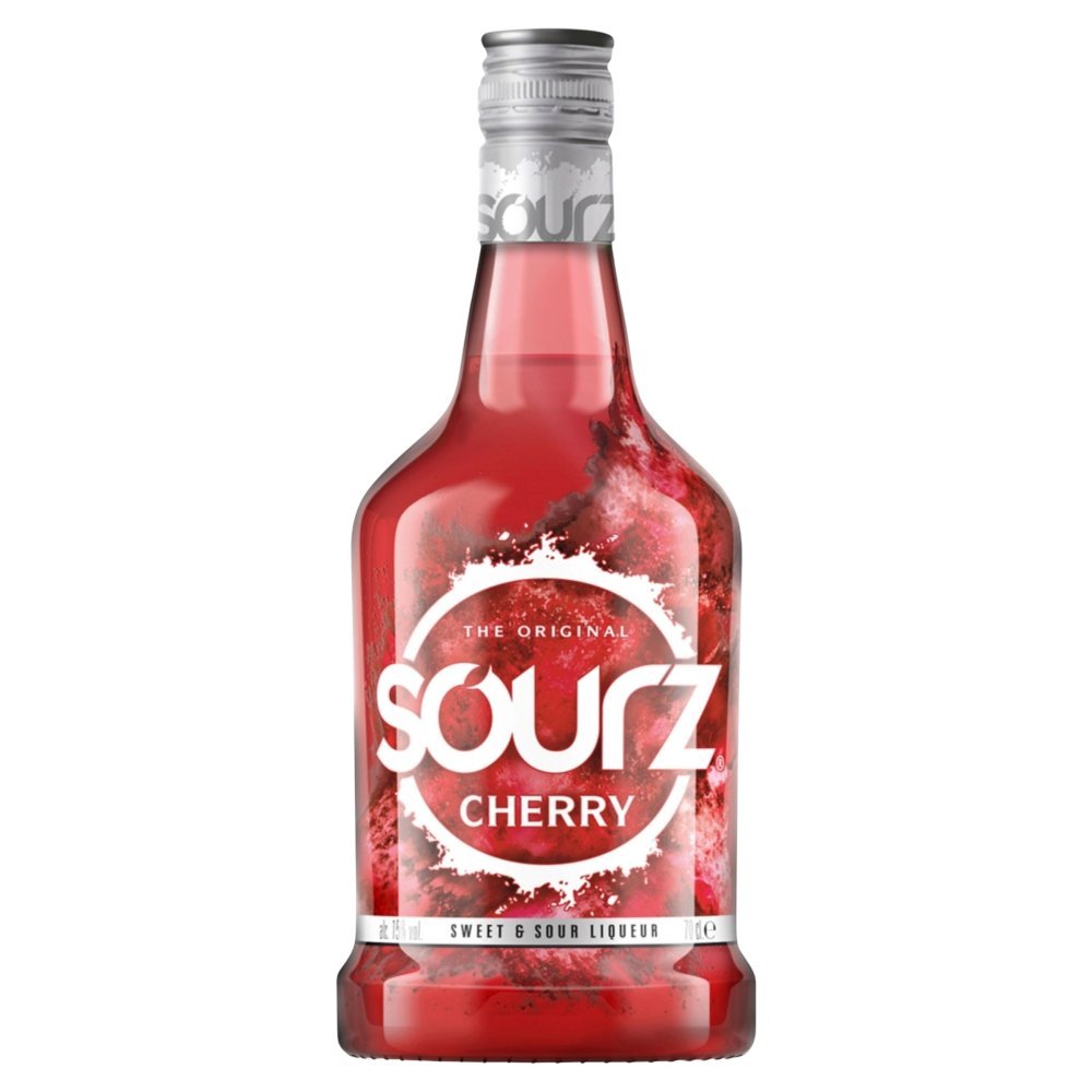 Sourz Cherry Sweet & Sour Liqueur  70Cl × 1