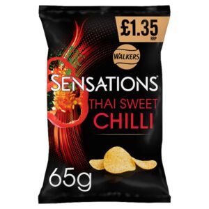 Walkers Sensations Thai Sweet Chilli Crisps 65g PMP £1.35 RRP 65g × 18 × 1
