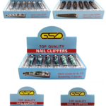 GSD NAIL CUTTERS ASSORTED DESIGNS  12PK x 1
