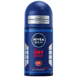 NIVEA ROLL ON DRY IMPACT MENS 6 x 50ML x 1