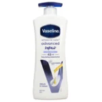 Vaseline Body Lotion Advanced Repair With Pump 600ML  × 12 × 1
