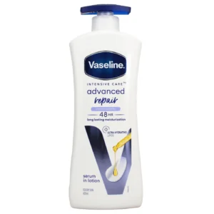 Vaseline Body Lotion Advanced Repair With Pump 600ML  × 1