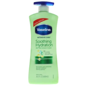 Vaseline  Body Lotion Soothing Hydration With Pump 600ml × 4 ×1