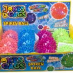 LIGHT-UP SPIKEY BALL ASSORTED YEARS 3Yrs+ SIZE  8.5 x 2.5 cm