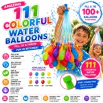 SELF SEALING WATER BALLOONS 111 IN 60 SECONDS 3PK X 12