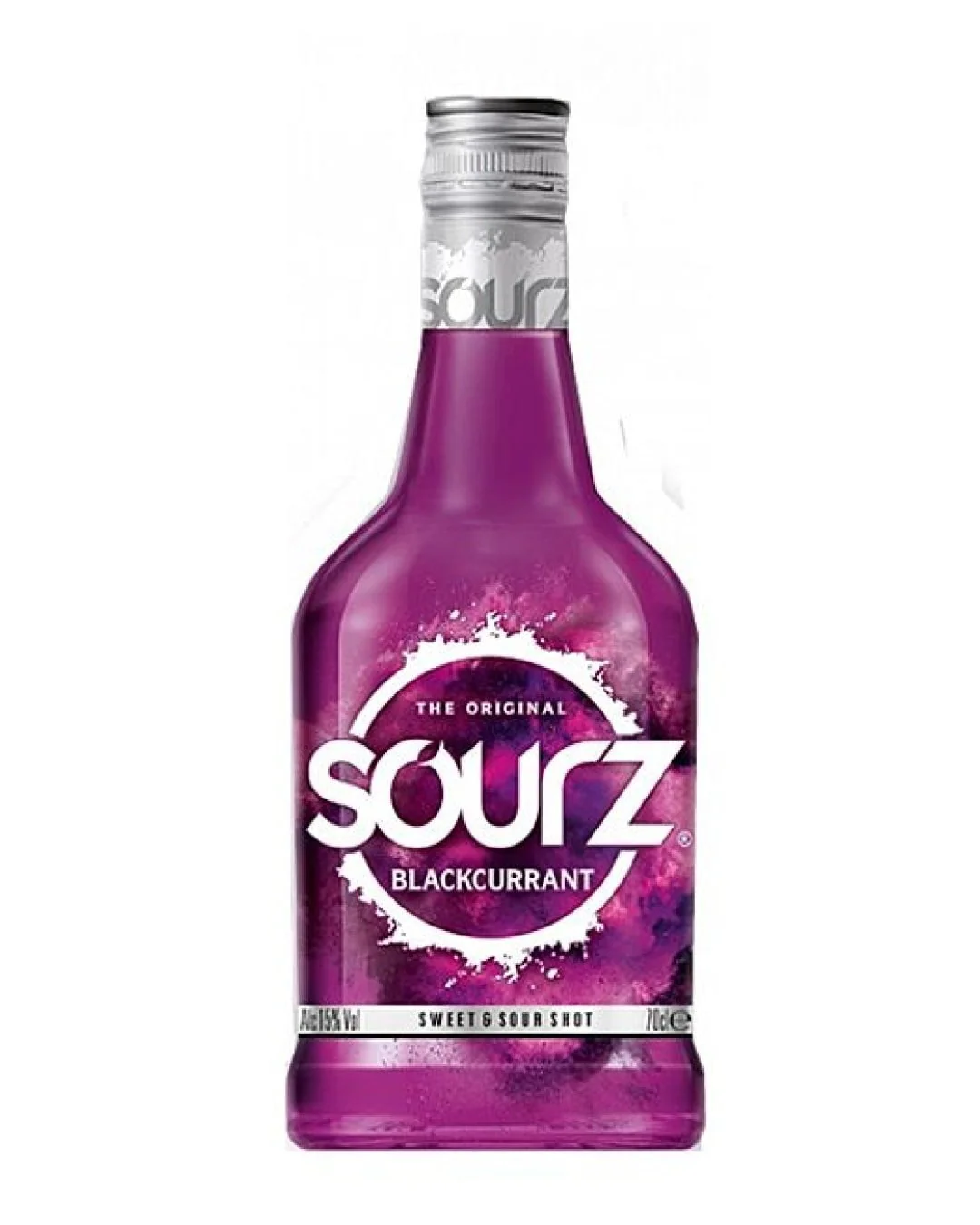 Sourz Blackcurrant Sweet & Sour Spirit Drink 70Cl × 6