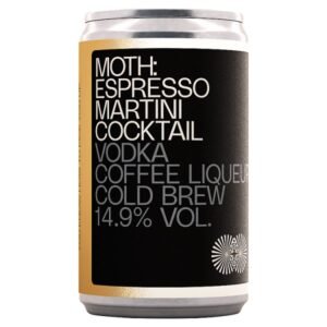 Moth Espresso Martini Cocktail 125mlx12x1