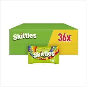 Skittles Sours Sweets Bag 45g 45g × 36 × 1