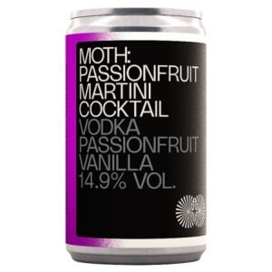 Moth Passionfruit Martini Cocktail 125mlX12X1