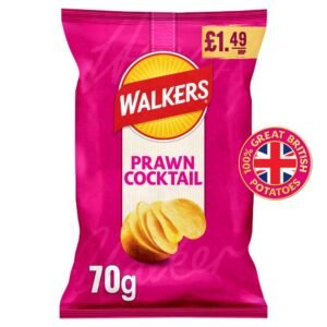 Walkers Prawn Cocktail Sharing Crisps 70g PMP £1.49 RRP 970g × 18 × 1