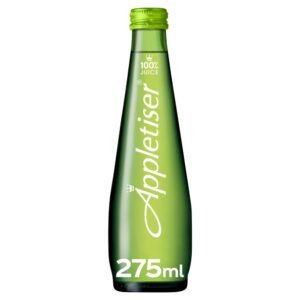 Appletiser Sparkling Apple Juice 12 x 275ml Glass Bottles 275ml × 12 × 1